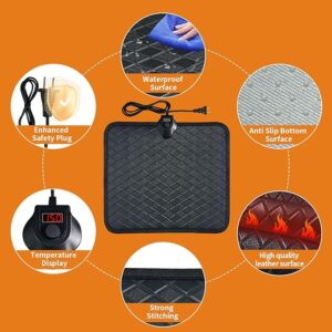 Heated Floor Mat - Under Desk for Foot Warmer - Image 5