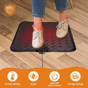 Heated Floor Mat - Under Desk for Foot Warmer - Image 6
