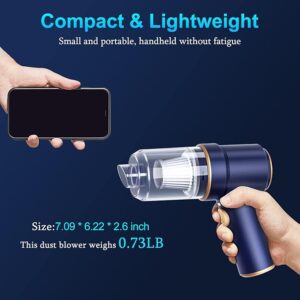 KMM Handheld Car Vacuum Cleaner, 9000Pa Vacuum Cleaner and Air Duster - Image 5