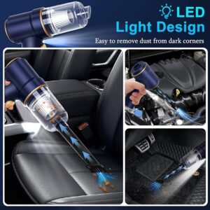 KMM Handheld Car Vacuum Cleaner, 9000Pa Vacuum Cleaner and Air Duster - Image 7